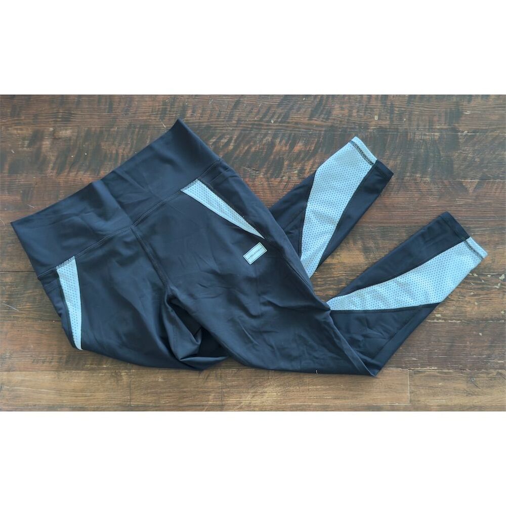 Peloton Women's‎ L Black Color Block High-Waist Leggings